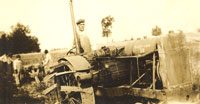 Photo of person on tractor